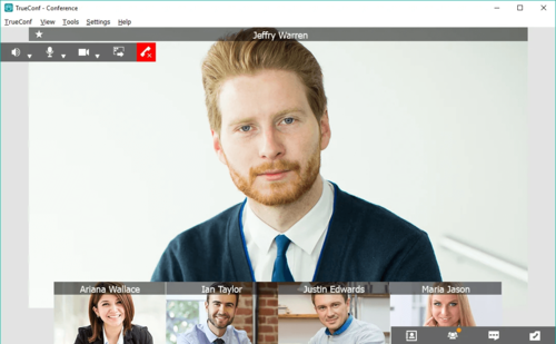 Client application TrueConf for OSx