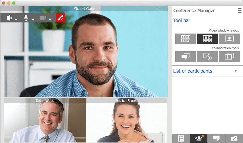 Videoconferenze di alta qualità Videoconferenze di alta qualità
